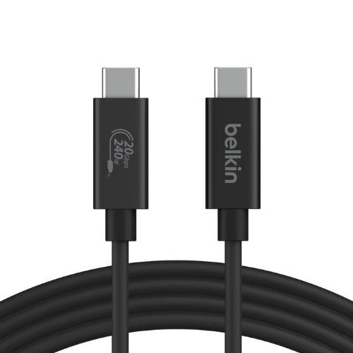 Belkin INZ004BT2MBK USB cable USB4 Gen 2x2 2 m USB C Black