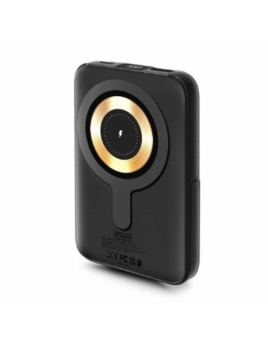 Urban Factory MAGNEE POWER: WIRELESS MAGNETIC UNIVERSAL POWERBANK 10.000MAH - CHARCOAL BLACK