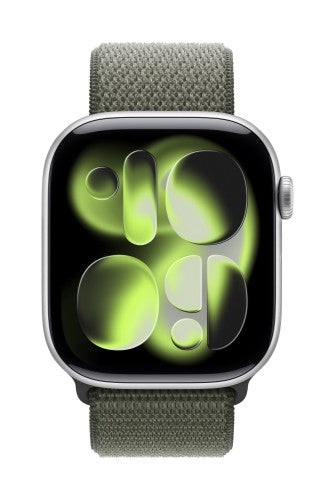Apple MFFJ4ZM/A Smart Wearable Accessories Band Green Nylon, Recycled polyester, Spandex