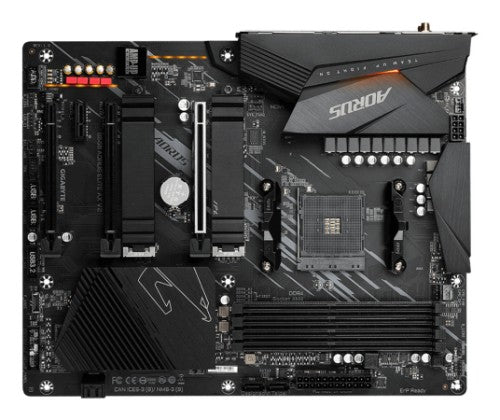 GIGABYTE B550 AORUS ELITE AX V2 Motherboard - AMD Ryzen 5000 CPUs, 12+2 Phases VRM, up to 4733MHz DDR4, 1xPCIe 4.0 + 1xPCIe 3.0 M.2, Wi-Fi 6E, 2.5GbE LAN, USB 3.2 Gen 2
