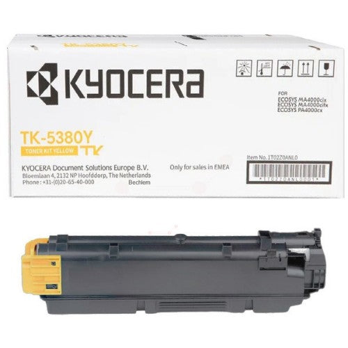 Kyocera 1T02Z1ANL0/TK-5390Y Toner-kit yellow, 13K pages ISO/IEC 19752 for Kyocera PA 4500 cx