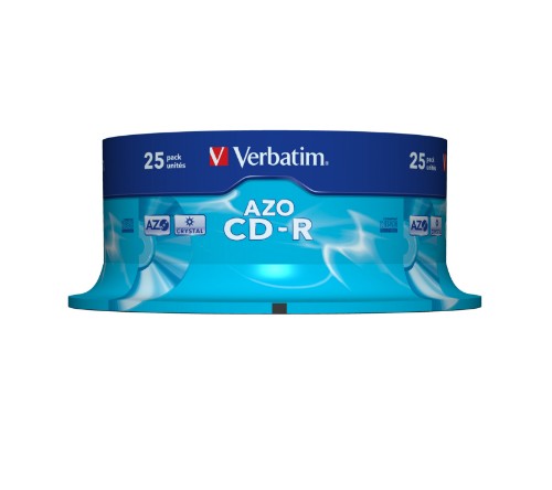 Verbatim CD-R AZO Crystal 700 MB 25 pc(s)