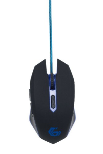 Gembird MUSG-001-B mouse Gaming Ambidextrous USB Type-A 2400 DPI