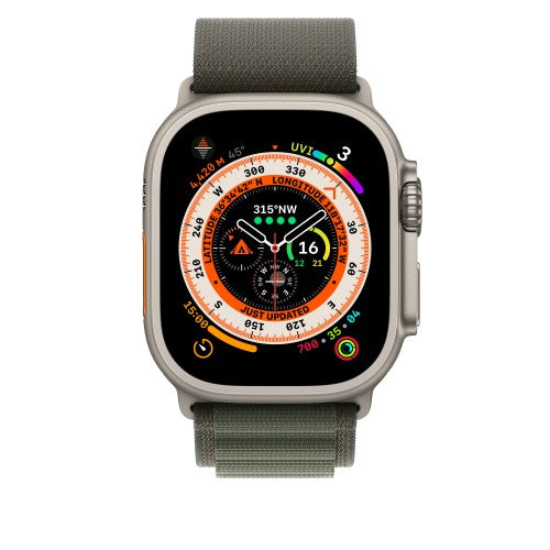 Apple 49mm Green Alpine Loop - Medium