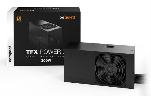 be quiet! TFX Power 3 300W Gold power supply unit 20+4 pin ATX Black