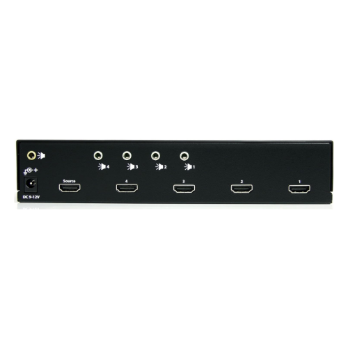 StarTech.com 4-port HDMI splitter and signal amplifier