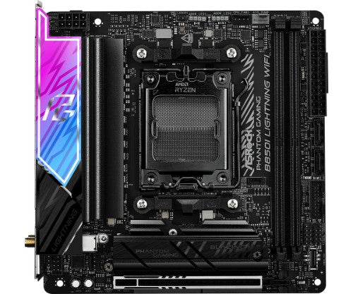 Asrock Phantom Gaming B850I Lightning WiFi AMD B850 Socket AM5 mini ITX
