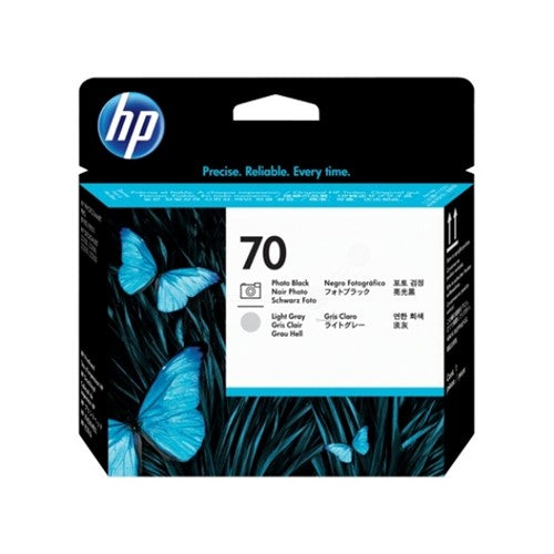 HP C9407A/70 Printhead foto black + gray bright 130ml for HP DesignJet Z 2100/3100/3200/5400/PhotoSmart B 9180