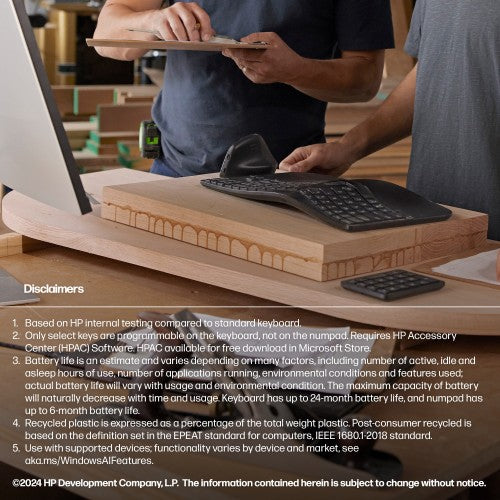 HP 960 Ergonomic Wireless Keyboard