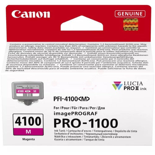 Canon 6779C001/PFI-4100M Ink cartridge magenta 80ml for Canon IPF PRO-1100