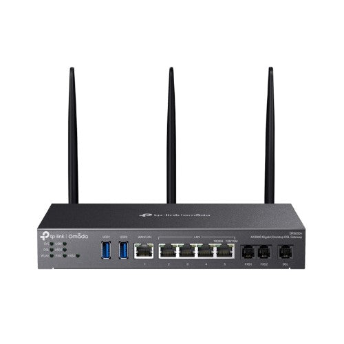 TP-Link Omada DR3650V-4G wireless router Gigabit Ethernet Dual-band (2.4 GHz / 5 GHz) Black