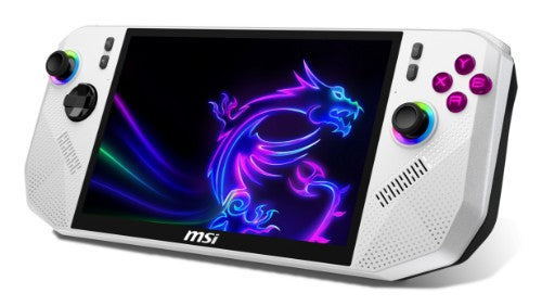 MSI Claw A8 BZ2EM-042UK portable game console 20.3 cm (8") 1 TB Touchscreen Wi-Fi White