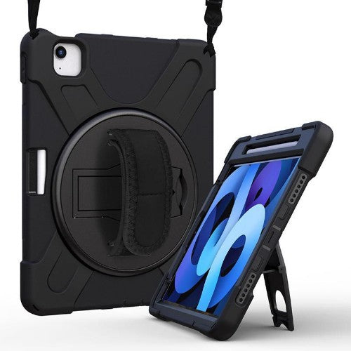 eSTUFF AUSTIN Defender Case for iPad Pro 11 2022/2020/2018/Air 5/4 10.9 - Black