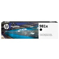 HP L0R12A/981X Ink cartridge black, 11K pages ISO/IEC 19798 194ml for HP PageWide E 58650/556