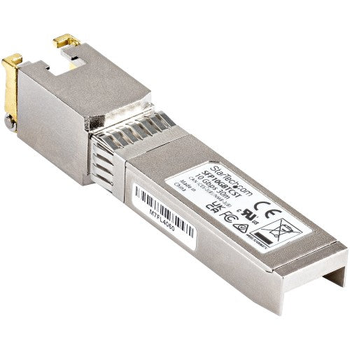 StarTech.com Cisco SFP-10GB-TC Compatible SFP+ Module - 10GBASE-T - SFP to RJ45 Cat6/Cat5e - 10GE Gigabit Ethernet SFP+ - RJ-45 30m - Cisco Firepower, ASR1000, ASR9000