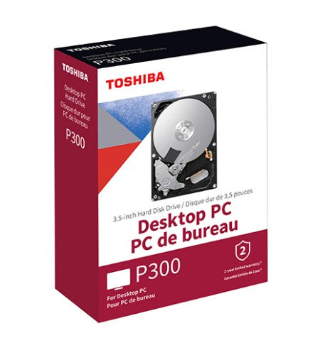 Toshiba P300 internal hard drive 6 TB 5400 RPM 128 MB 3.5" Serial ATA III