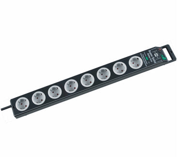 Brennenstuhl 1153380318 surge protector Black, Grey 9 AC outlet(s) 2.5 m