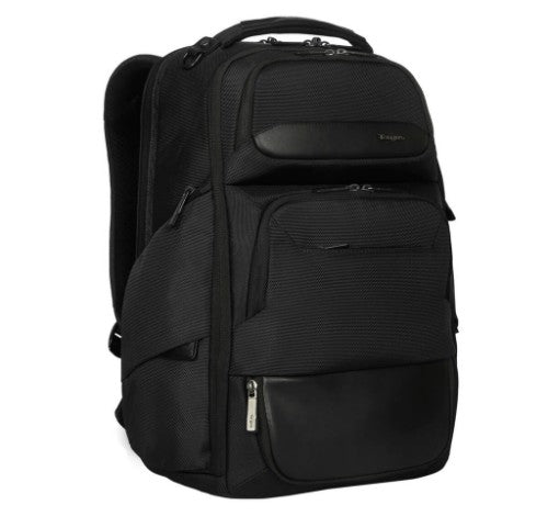 Targus HeritageLuxe backpack Travel backpack Black Polyester