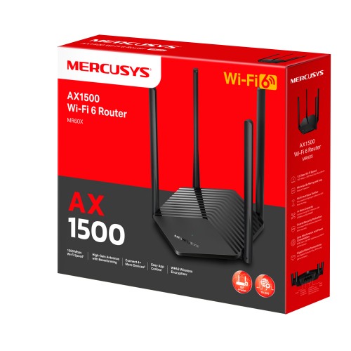 Mercusys AX1800 Dual-Band WiFi 6 Router