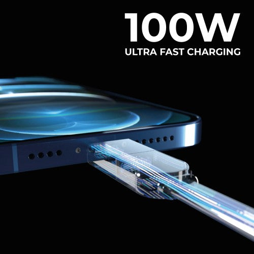 Rolling Square inCharge XL USB cable USB 2.0 2 m USB A/USB C USB C Black
