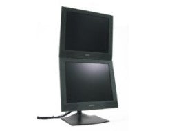 Ergotron DS Series DS100 Dual Monitor Desk Stand, Vertical 61 cm (24") Black