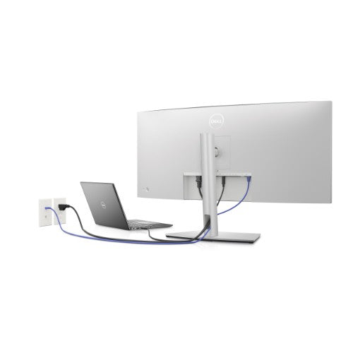 DELL UltraSharp U3423WE computer monitor 86.7 cm (34.1") 3440 x 1440 pixels UltraWide Quad HD LCD Silver