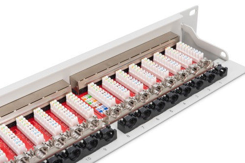Digitus CAT 6A, Class EA Patch Panel, shielded