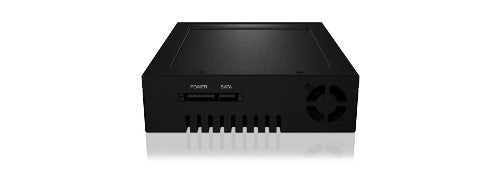 ICY BOX IB-148SSK-B 13.3 cm (5.25") Storage drive tray Black