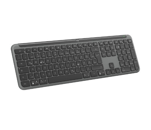 Logitech 920-012451 keyboard Office RF Wireless + Bluetooth QWERTZ German Graphite