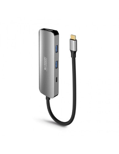 Urban Factory HUBEE 4 IN 1 : HUB USB-C WITH 2 USB-A / 1 HDMI 4K AND 1 USB-C 100W PD