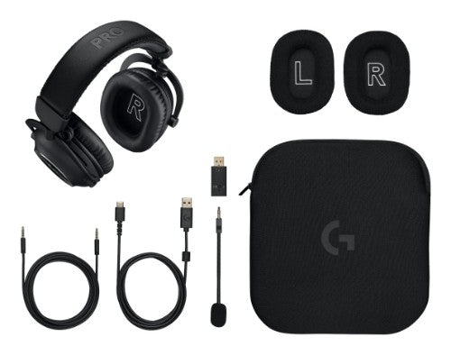 Logitech G 981-001263 headphones/headset Wireless Head-band Gaming Bluetooth Black