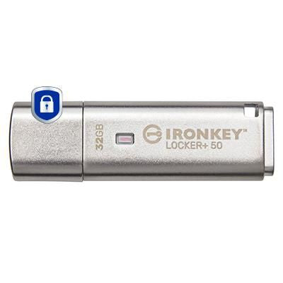 Kingston Technology IronKey 32GB IKLP50 AES USB, w/256bit Encryption