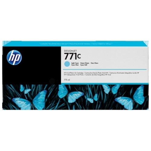 HP B6Y12A/771C Ink cartridge light cyan 775ml for HP DesignJet Z 6200