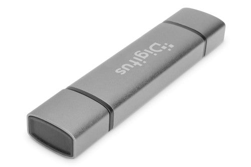 Digitus Dual card reader & hub USB-C / USB-A