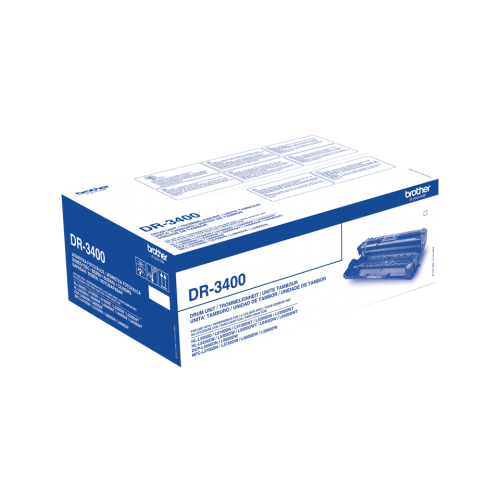 Brother DR-3400 Drum kit, 50K pages for Brother HL-L 5000/6250/6400