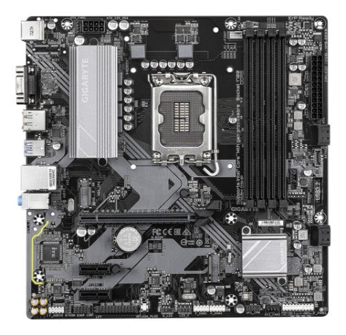 GIGABYTE B760M D3HP Motherboard - Intel Core 14th Gen CPUs, 4+1+1 Phases VRM, up to 5600MHz DDR5, 2xPCIe 4.0 M.2, GbE LAN, USB 3.2 Gen 1