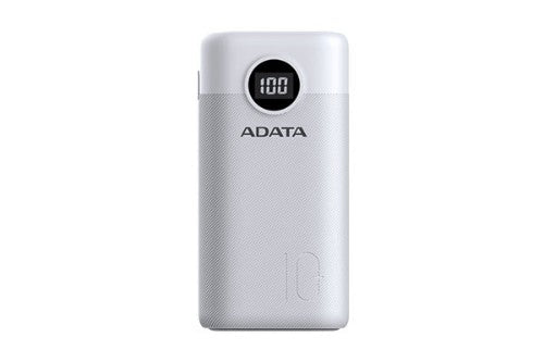 ADATA P10000QCD Lithium-Ion (Li-Ion) 10000 mAh White