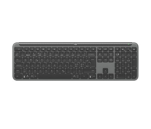 Logitech 920-012459 keyboard Office RF Wireless + Bluetooth QWERTY Nordic Graphite