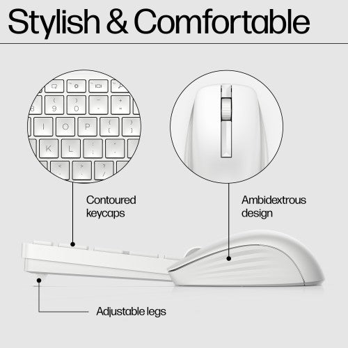 HP 655 Wireless Keyboard and Mouse Combo