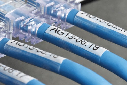 Brother TZE-SL251 DirectLabel black on white self-laminating 24mm x 8m for Brother P-Touch TZ 3.5-24mm/HSE/36mm/6-24mm/6-36mm