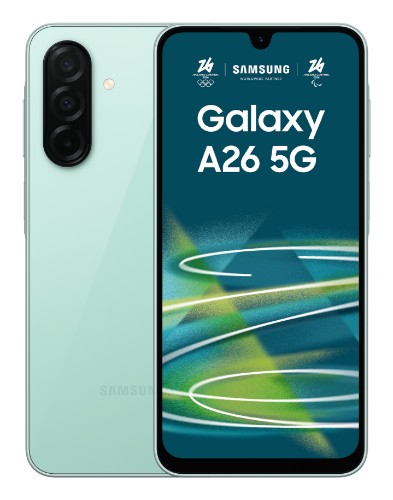 Samsung Galaxy A26 17 cm (6.7") Hybrid Dual SIM Android 15 5G USB Type-C 6 GB 128 GB 5000 mAh Mint colour