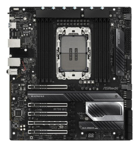 Asrock W790 WS R2.0 Intel W790 LGA 4677 (Socket E) Extended ATX