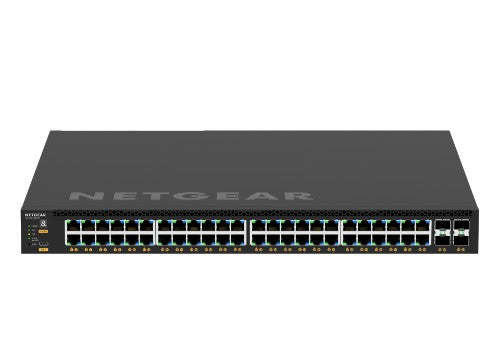 NETGEAR M4350-48G4XF Managed L3 Gigabit Ethernet (10/100/1000) Power over Ethernet (PoE) 1U Black