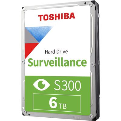 Toshiba S300 internal hard drive 6 TB 5400 RPM 256 MB 3.5" Serial ATA