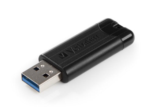 Verbatim PinStripe 3.0 - USB 3.0 Drive 128GB - Black