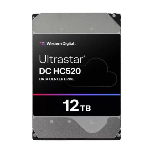 Western Digital Ultrastar He12 internal hard drive 12 TB 7200 RPM 256 MB 3.5" Serial ATA III