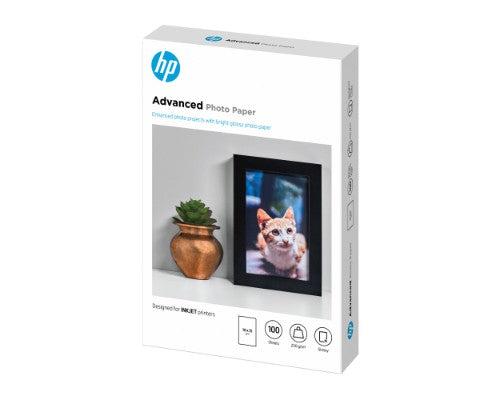 HP Advanced Photo Paper Glossy 250 g/m2 10 x 15 cm (101 x 152 mm) 100 sheets