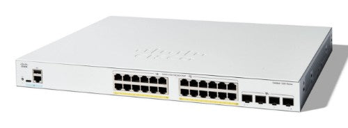 Cisco Catalyst 1200-24FP-4X Smart Switch, 24 Port GE, Full PoE, 4x10GE SFP+, Limited Lifetime Protection (C1200-24FP-4X)