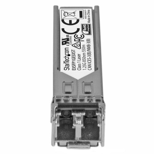 StarTech.com Juniper EX-SFP-1GE-LX Compatible SFP Transceiver Module - 1000BASE-LX~Juniper EX-SFP-1GE-LX Compatible SFP Module - 1000BASE-LX - 1GbE Single Mode Fiber SMF Optic Transceiver - 1GE Gigabit Ethernet SFP - LC 10km - 1310nm - DDM