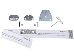 Ergotron 98-017 multimedia cart accessory Metallic Mounting kit